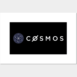 Cosmos  Crypto Cryptocurrency ATOM  coin token Posters and Art